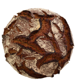 Roggenvollkornbrot (rund) aus Sauerteig – IL PANE FRESCO Weimar
